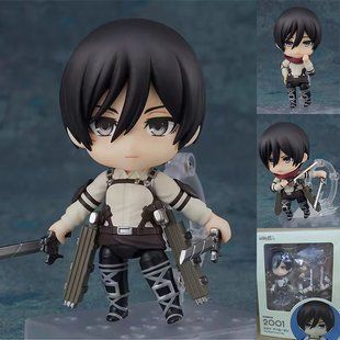 Фигурка нендороид Атака титанов Attack on Titan Mikasa Ackerman, Микаса Аккерман, фигма 2001, 10 см (AT 0016)