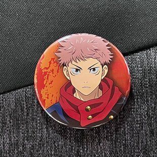 Значок аниме Магическая битва - Jujutsu Kaisen, диаметр 58 мм (ZNJUK 0013)