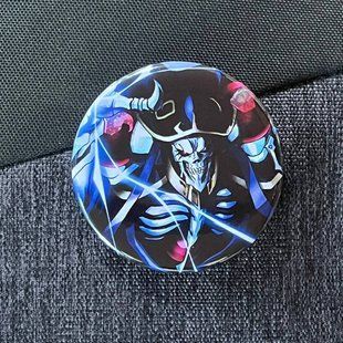 Значок аниме Повелитель Overlord, диаметр 58 мм (ZNOVE 0010)