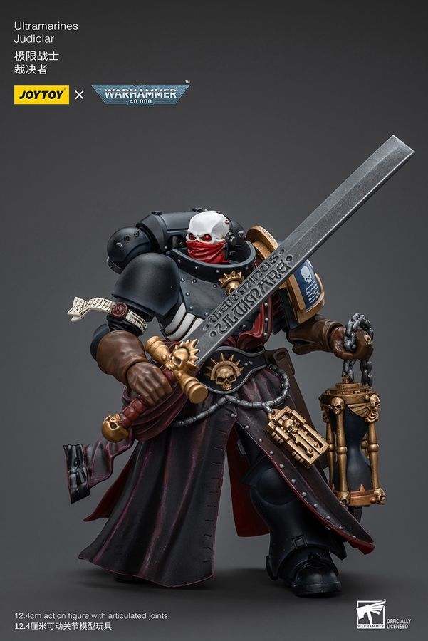Фігурка з гри Warhammer 40k, Суддя Ультрамаринів, JOYTOY, рухома, 12,4 см (WHR 0018)