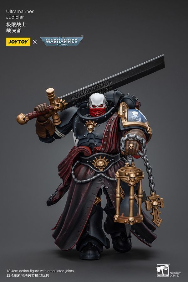 Фігурка з гри Warhammer 40k, Суддя Ультрамаринів, JOYTOY, рухома, 12,4 см (WHR 0018)