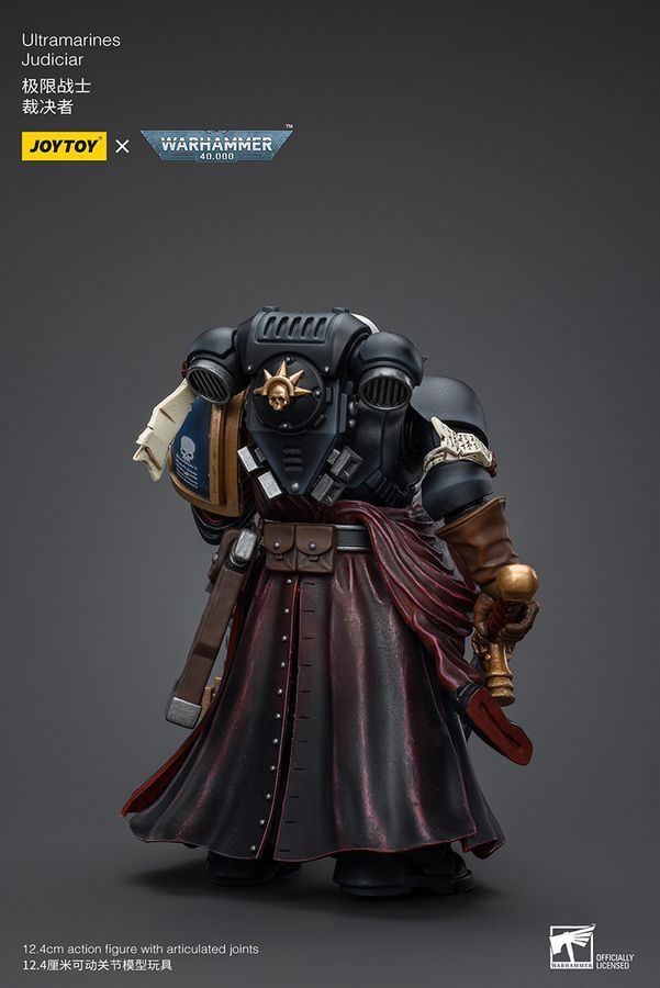 Фігурка з гри Warhammer 40k, Суддя Ультрамаринів, JOYTOY, рухома, 12,4 см (WHR 0018)