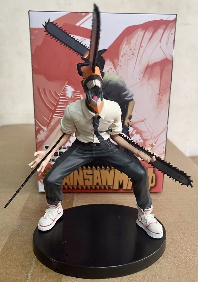 Аніме фігурка Людина-Бензопила Chainsaw Man Denji, Денджи, не рухома, 18 см (CHM 0001)