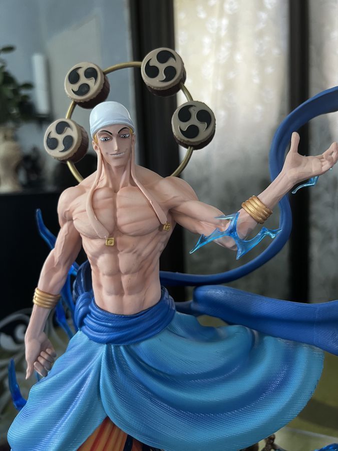 Аніме фігурка One Piece Ван піс Enel, Енель, 46 см - без тризубця та одного барабана (OP 0052)