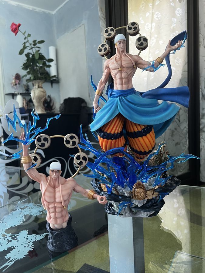 Аніме фігурка One Piece Ван піс Enel, Енель, 46 см - без тризубця та одного барабана (OP 0052)
