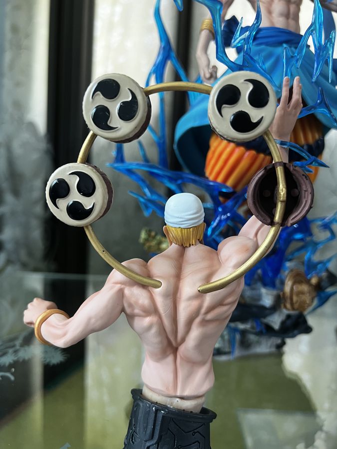 Аніме фігурка One Piece Ван піс Enel, Енель, 46 см - без тризубця та одного барабана (OP 0052)