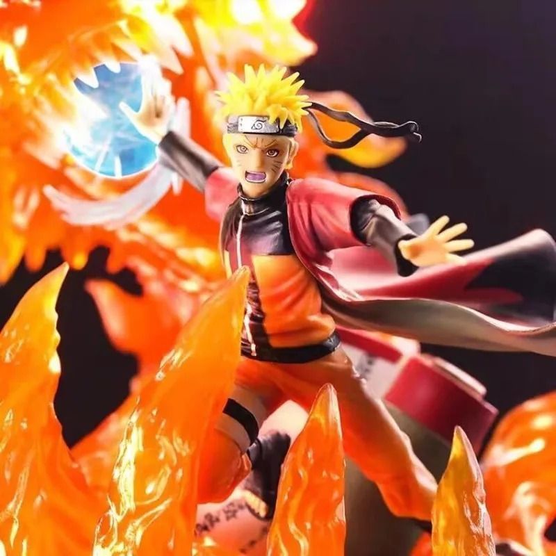 Аниме фигурка Naruto, Наруто Uzumaki Naruto, Узумаки Наруто, с подсветкой, 40 см (NAR 0092)