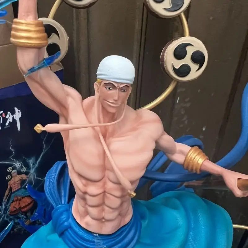 Аніме фігурка One Piece Ван піс Enel, Енель, 46 см - без тризубця та одного барабана (OP 0052)