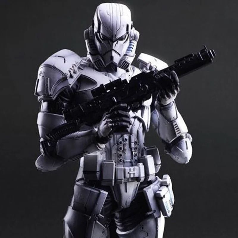 Фигурка из Star Wars Звездные войны Штурмовик Stormtrooper, подвижная, 26 см (STWR 0003)