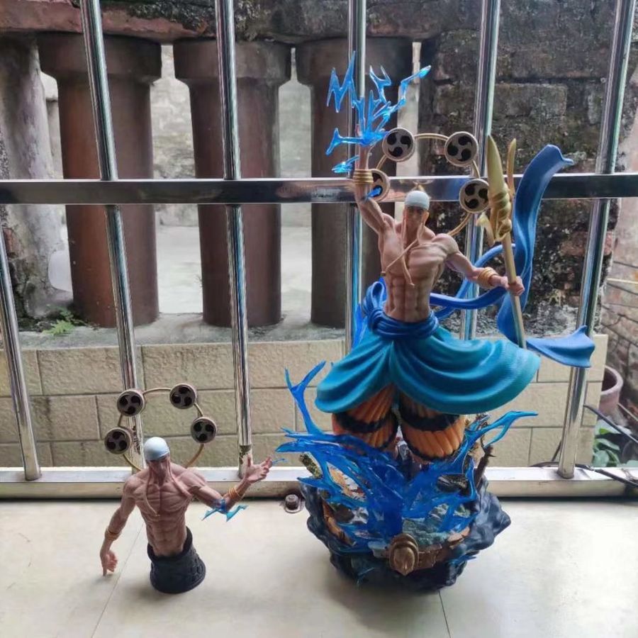 Аніме фігурка One Piece Ван піс Enel, Енель, 46 см - без тризубця та одного барабана (OP 0052)