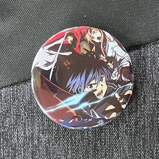 Значок аниме Мастера меча онлайн Sword Art Online, диаметр 58 мм (ZNSAO 0022)