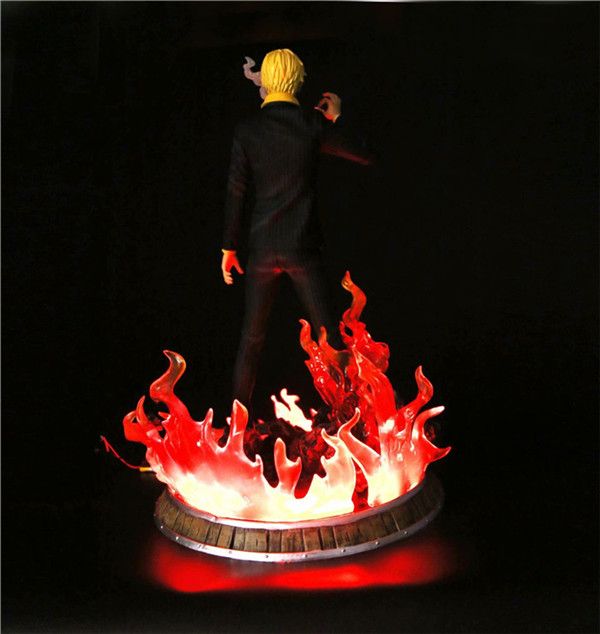 Аніме фігурка One Piece Ван піс Sanji Character, Санджі, з підсвічуванням, 38 см (OP 0053)