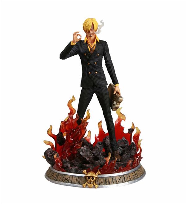 Аніме фігурка One Piece Ван піс Sanji Character, Санджі, з підсвічуванням, 38 см (OP 0053)