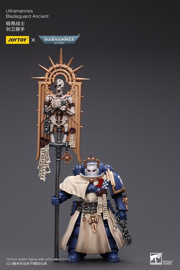 Фігурка з гри Warhammer 40k, Стародавній клинок Ультрамаринів, JOYTOY, рухома, 12,4 см (WHR 0019)