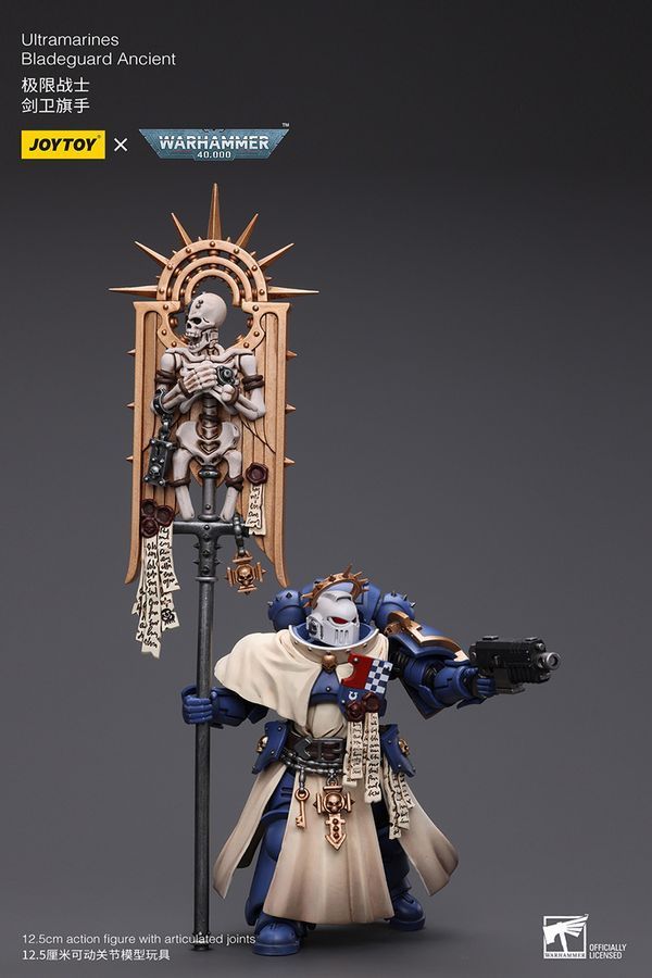 Фігурка з гри Warhammer 40k, Стародавній клинок Ультрамаринів, JOYTOY, рухома, 12,4 см (WHR 0019)