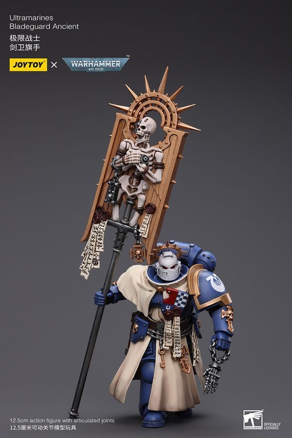 Фігурка з гри Warhammer 40k, Стародавній клинок Ультрамаринів, JOYTOY, рухома, 12,4 см (WHR 0019)
