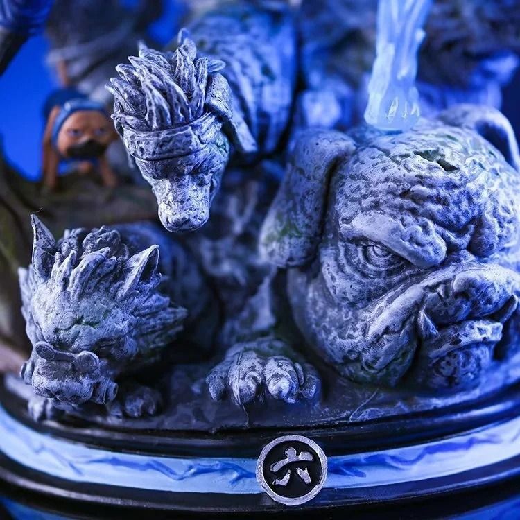 Аніме фігурка Naruto Наруто Hatake Kakashi Хатаке Какаші та Нінкени, 37 см з підсвічуванням (NAR 0093)