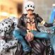 Аніме фігурка One Piece Ван пис Trafalgar Law, Трафальгар Ло і сніговий барс, 30 см (OP 0160)