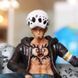 Аніме фігурка One Piece Ван пис Trafalgar Law, Трафальгар Ло і сніговий барс, 30 см (OP 0160)