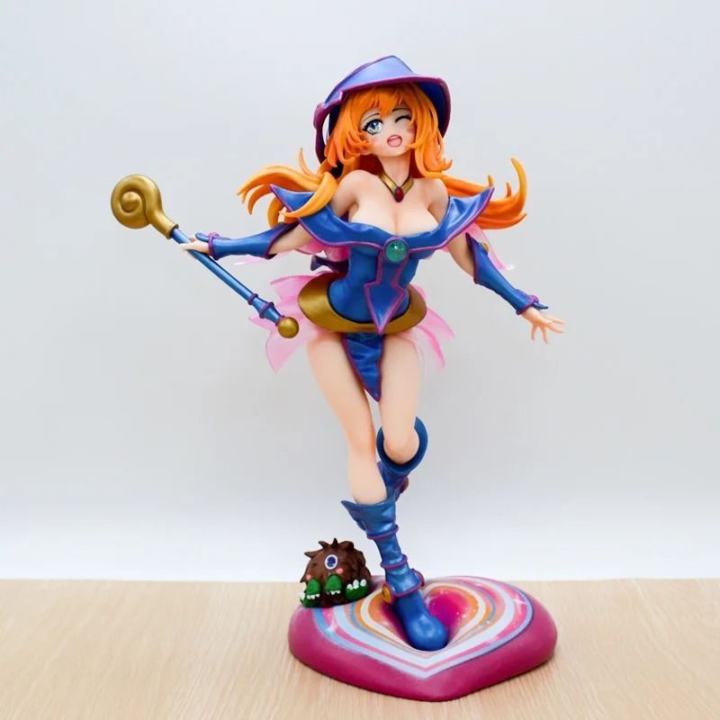 Аниме фигурка Yu-Gi-Oh Dark Magician Girl, Тёмная Магичка, 27 см (YGO 0001)