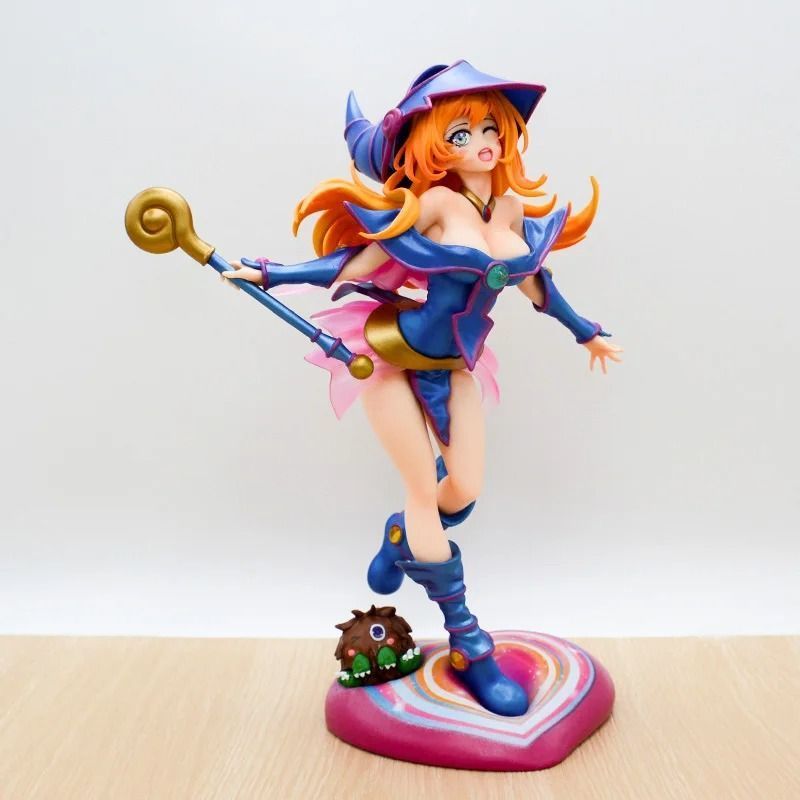 Аниме фигурка Yu-Gi-Oh Dark Magician Girl, Тёмная Магичка, 27 см (YGO 0001)