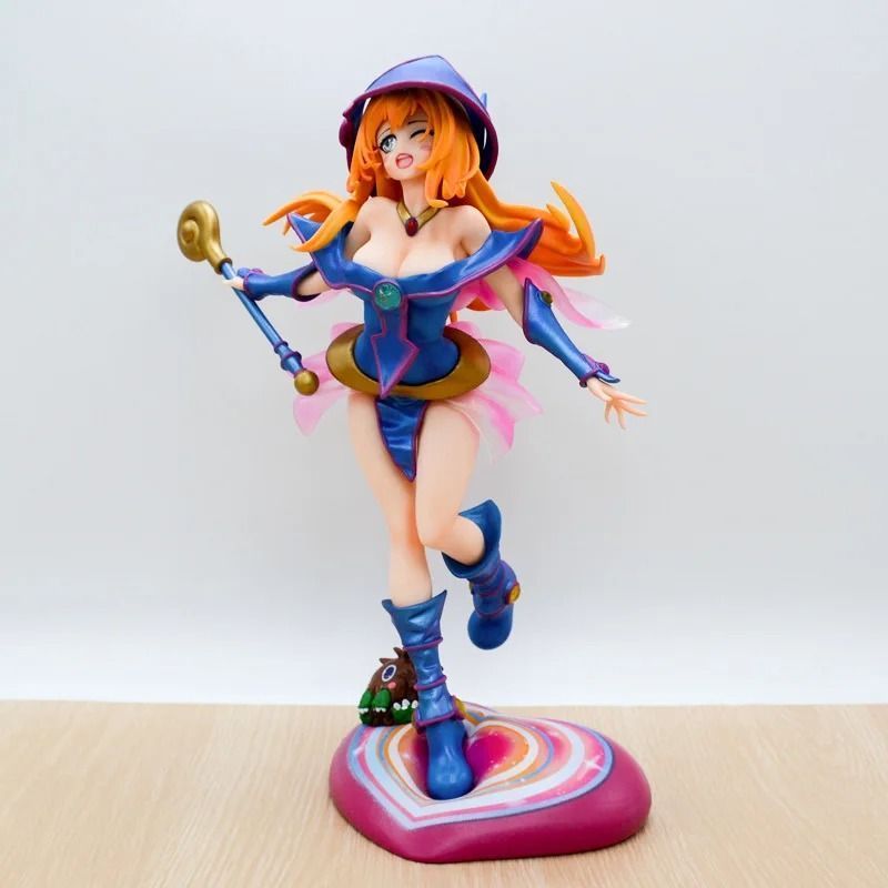 Аниме фигурка Yu-Gi-Oh Dark Magician Girl, Тёмная Магичка, 27 см (YGO 0001)