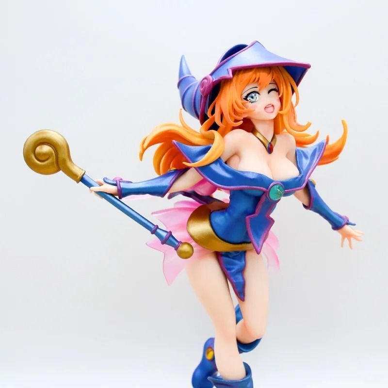 Аниме фигурка Yu-Gi-Oh Dark Magician Girl, Тёмная Магичка, 27 см (YGO 0001)