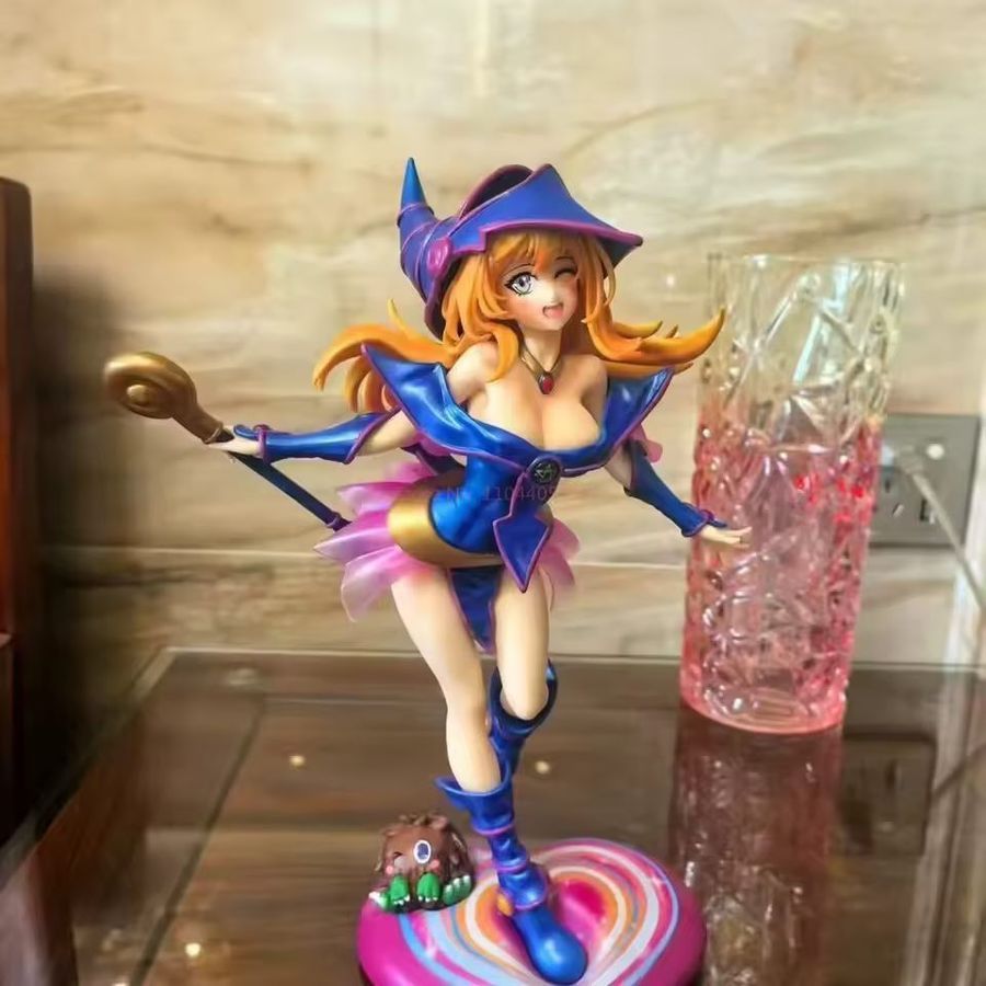 Аниме фигурка Yu-Gi-Oh Dark Magician Girl, Тёмная Магичка, 27 см (YGO 0001)