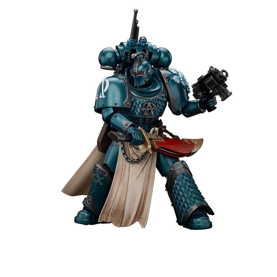 Фігурка з гри Warhammer 40k, Легіон Альфа Претор Легіону з силовим мечем, JOYTOY, рухома, 12,6 см (WHR 0147)