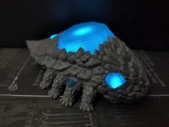 Фигурка с подсветкой Dark Souls Дарк Соулс Crystal Lizard, Кристальная ящерица, 6 см + батарейки (DS 0014)