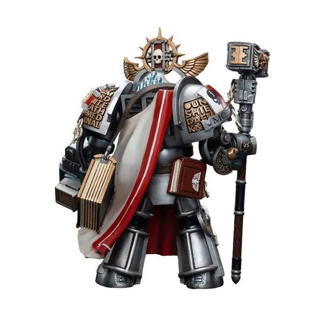 Фигурка из игры Warhammer 40k Великий Магистр Серых Рыцарей Волдус JOYTOY, подвижная, 12,8 см (WHR 0062)