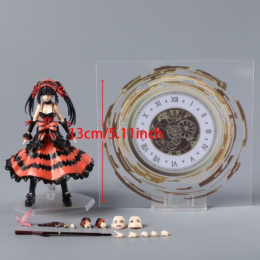 Аніме фігурка Date A Live, Рандеву з життям Tokisaki Kurumi, Токісакі Курумі, рухома, 13 см (DAL 0013)