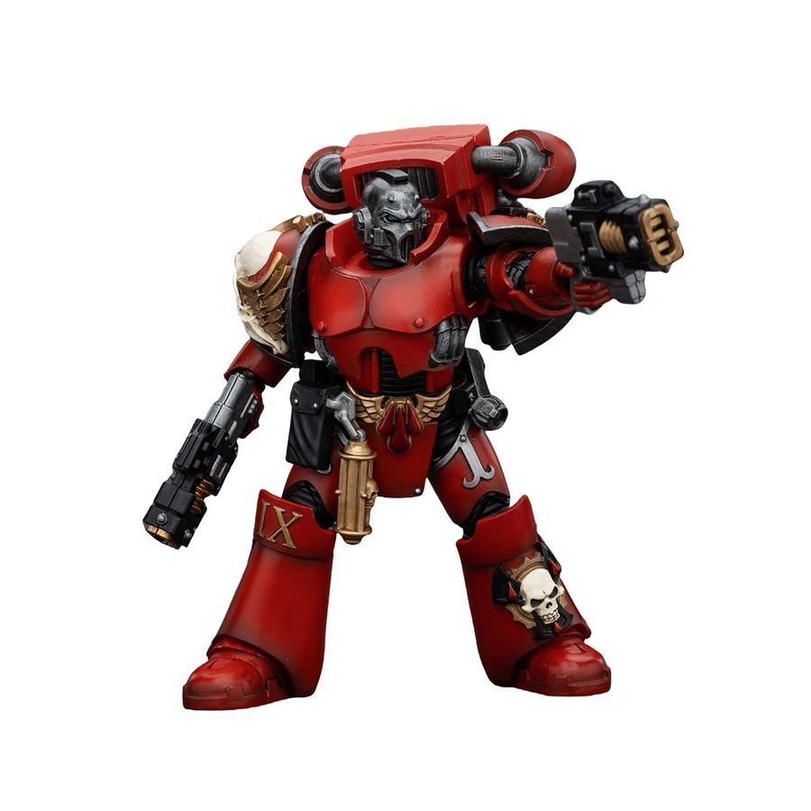 Фігурка з гри Warhammer 40k, Криваві Ангели Загін Сліз Ангела Ерелім з Волкитовою Зброєю, JOYTOY, рухома, 12 см (WHR 0109)