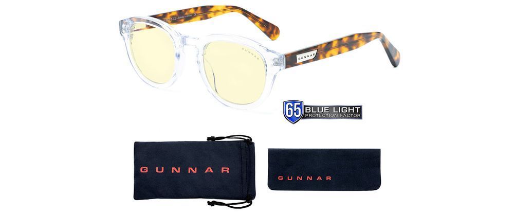 Очки для компьютера Gunnar, Emery, Crystal/Tortoise, Amber, Black (EME-08701)