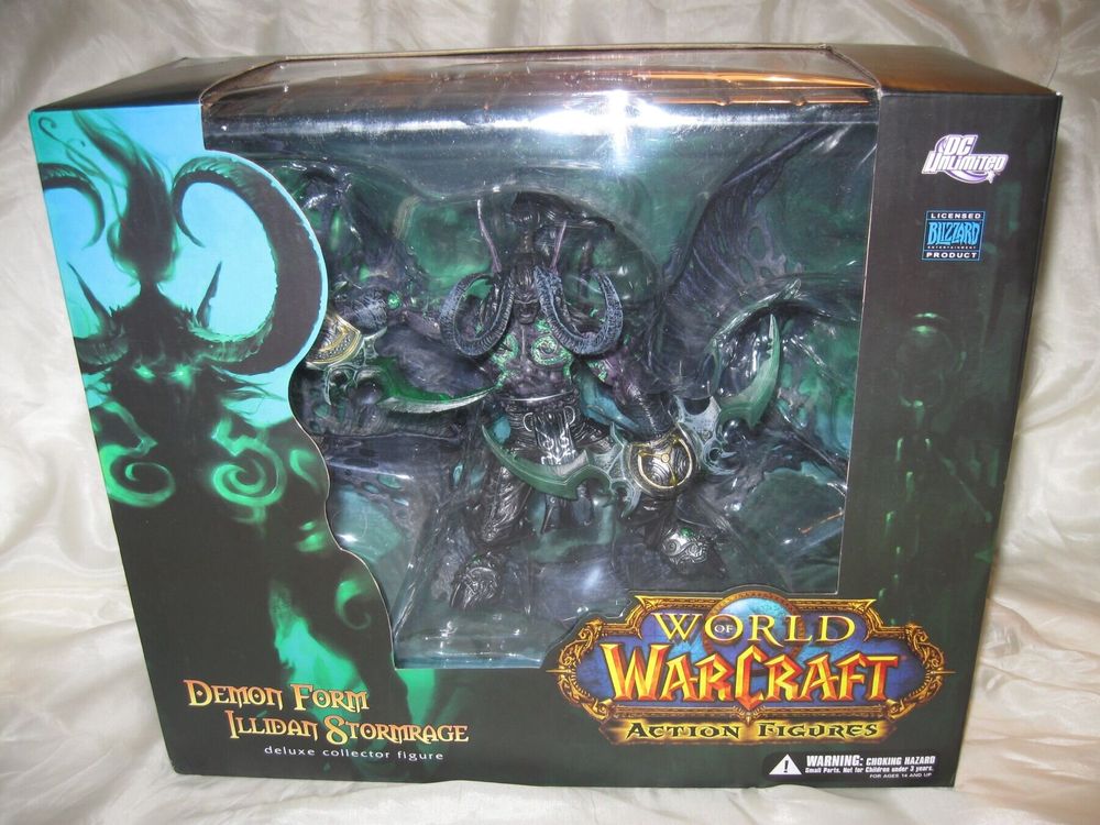 Фигурка World of Warcraft, Варкрафт Иллидан Ярость Бури, Illidan, 40 см (WC 0005BK)