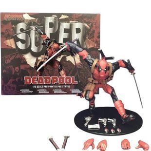 Фигурка Deadpool Marvel, Марвел Дэдпул, не подвижная 23 см (DP 0007)
