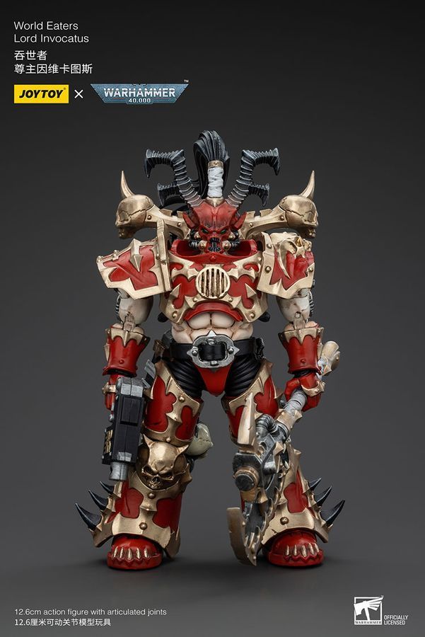 Фігурка з гри Warhammer 40k, Лорд Пожирачів Світів Інвокатус, JOYTOY, рухома, 16,5 см (WHR 0149)
