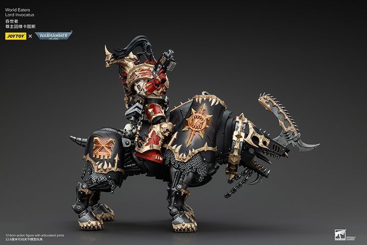 Фігурка з гри Warhammer 40k, Лорд Пожирачів Світів Інвокатус, JOYTOY, рухома, 16,5 см (WHR 0149)