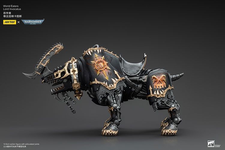 Фігурка з гри Warhammer 40k, Лорд Пожирачів Світів Інвокатус, JOYTOY, рухома, 16,5 см (WHR 0149)
