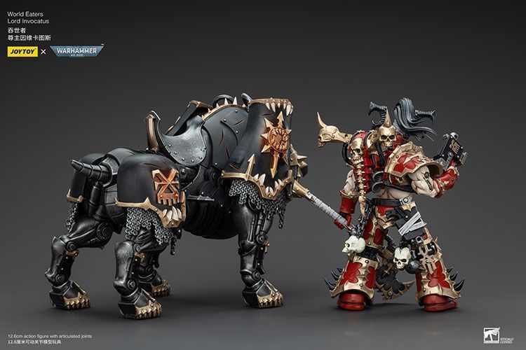 Фігурка з гри Warhammer 40k, Лорд Пожирачів Світів Інвокатус, JOYTOY, рухома, 16,5 см (WHR 0149)