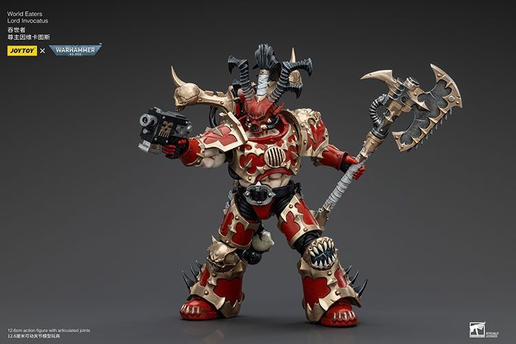 Фігурка з гри Warhammer 40k, Лорд Пожирачів Світів Інвокатус, JOYTOY, рухома, 16,5 см (WHR 0149)