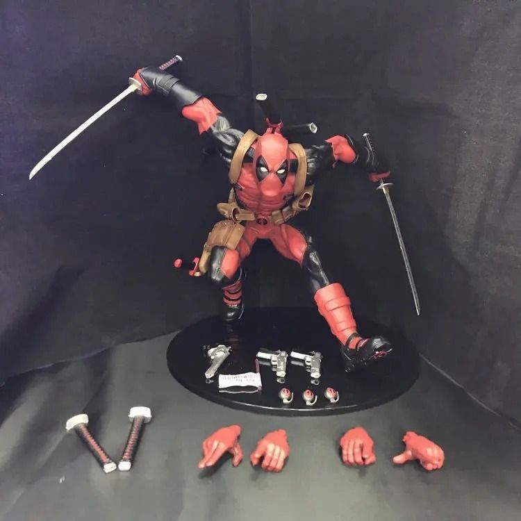 Фигурка Deadpool Marvel, Марвел Дэдпул, не подвижная 23 см (DP 0007)