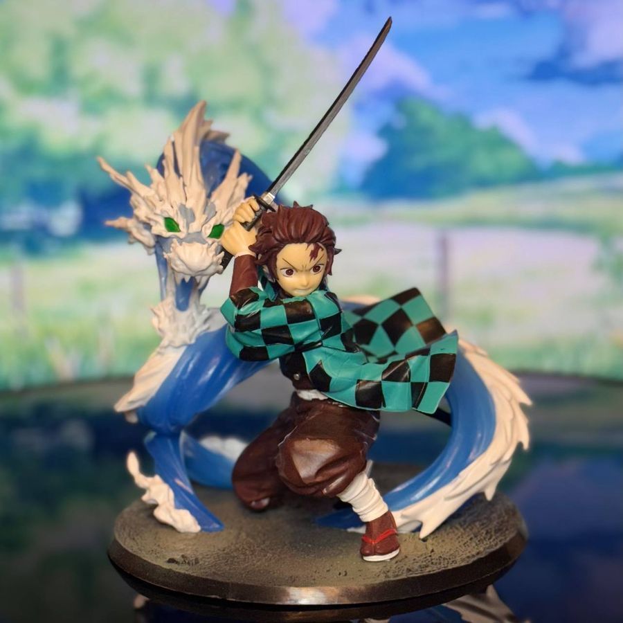 Аниме фигурка Demon Slayer Клинок рассекающий демонов Kamado Tanjirou Танджиро, 20 см (BDD 0072)