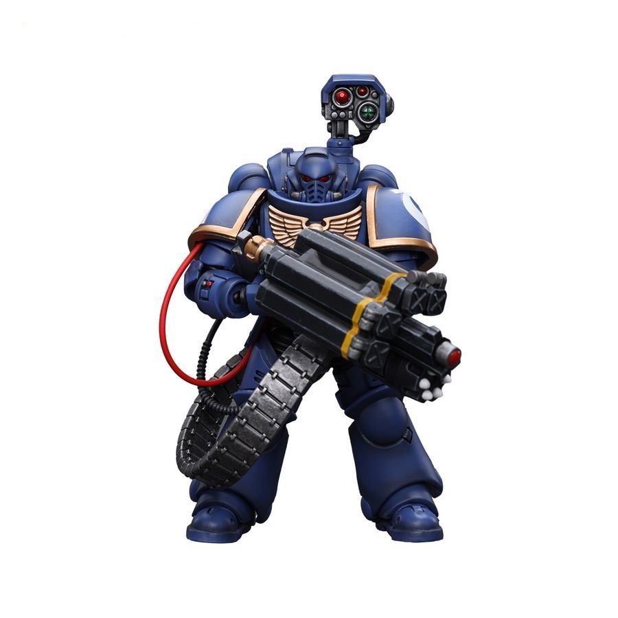 Фігурка з гри Warhammer 40k, Ультрамарини, Десантник пустелі, Суперфраг, JOYTOY, рухома, 12,1 см (WHR 0021)