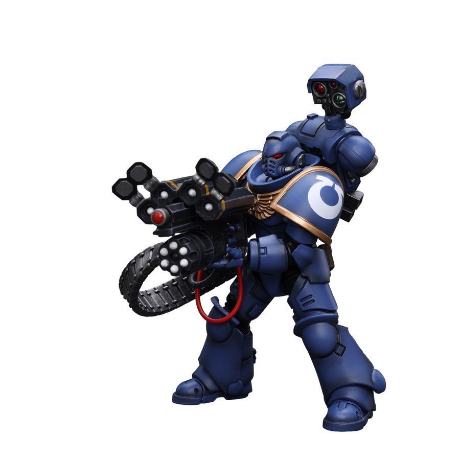 Фігурка з гри Warhammer 40k, Ультрамарини, Десантник пустелі, Суперфраг, JOYTOY, рухома, 12,1 см (WHR 0021)